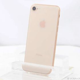 〔中古品〕 iPhone8 64GB ゴールド MQ7A2J／A SIMフリー【349】