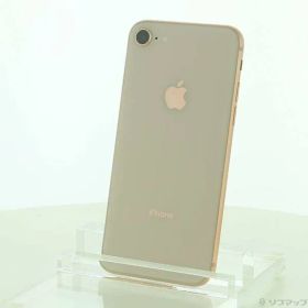 〔中古品〕 iPhone8 64GB ゴールド MQ7A2J／A SIMフリー【371】