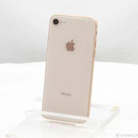 〔中古品〕 iPhone8 64GB ゴールド MQ7A2J／A SIMフリー【377】