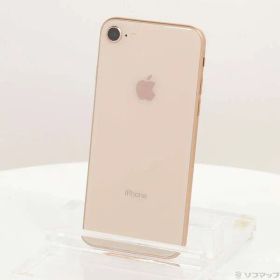 〔中古品〕 iPhone8 64GB ゴールド MQ7A2J／A SIMフリー【262】