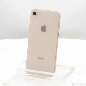 〔中古品〕 iPhone8 64GB ゴールド MQ7A2J／A SIMフリー【269】