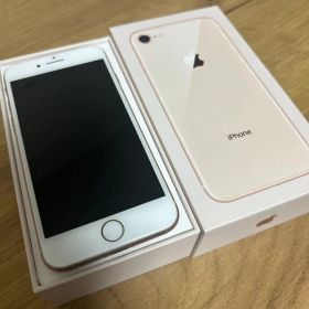 Apple iPhone 8 ピンクゴールド 本体 箱付き 充電器イヤフォンなし