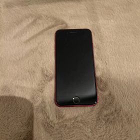 Apple iPhone 8 レッド 本体 ケース付き