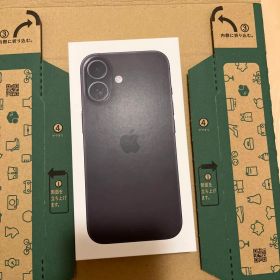 Apple iPhone 16 128 ブラック 新品未開封