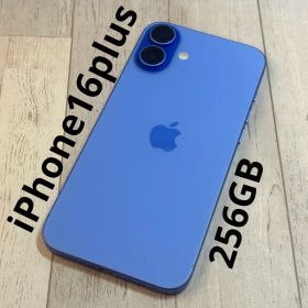 【中古美品】Apple iPhone 16plus 256GB ウルトラマリン