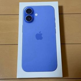 iPhone 16 6.1型 256GB MYE03J/A ウルトラマリン