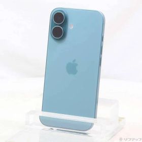 〔中古品〕 iPhone16 128GB ティール 3N395J／A SIMフリー【262】