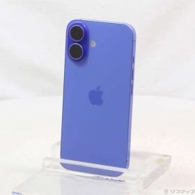 〔中古品〕 iPhone16 128GB ウルトラマリン 3N394J／A SIMフリー【344】