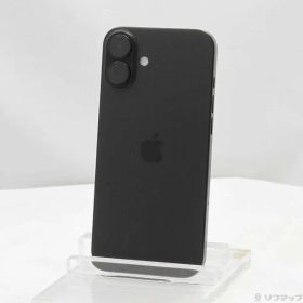 〔中古品〕 iPhone16 Plus 128GB ブラック 3N343J／A SIMフリー【349】