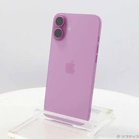 〔中古品〕 iPhone16 Plus 128GB ピンク 3N345J／A SIMフリー【198】