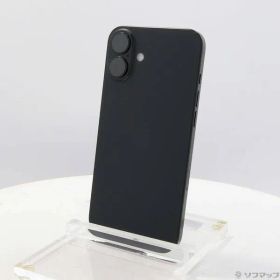 〔中古品〕 iPhone16 Plus 128GB ブラック 3N343J／A SIMフリー【368】