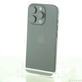 〔中古品〕 iPhone16 Pro 128GB ブラックチタニウム MYMV3J／A SIMフリー【348】