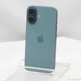 〔中古品〕 iPhone16 512GB ティール MYE63J／A SIMフリー【368】
