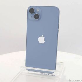 〔中古品〕 iPhone14 Plus 256GB ブルー MQ4Q3J／A SIMフリー【276】
