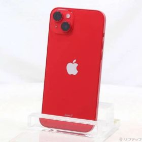 〔中古品〕 iPhone14 Plus 256GB プロダクトレッド MQ4P3J／A SIMフリー【371】