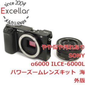 [bn:2] SONY α6000 パワーズームレンズキット ILCE-6000L/B 海外版