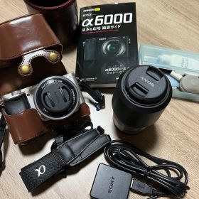 ♡プレゼント付き♡ SONY α6000 ミラーレスカメラ セット