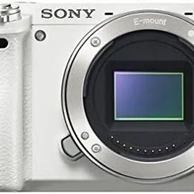 ソニー SONY ミラーレス一眼 α6000 ボディ ホワイト