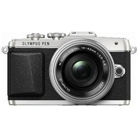 OLYMPUS PEN E-PL7 EZダブルズームキット シルバー ミラーレス一眼 E-PL7 EZ DZKIT SLV