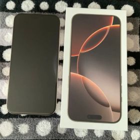 iPhone 16 Pro Max デザートチタニウム 256GB 特典付き