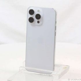 〔中古品〕 iPhone16 Pro Max 256GB ホワイトチタニウム MYWH3J／A SIMフリー【196】