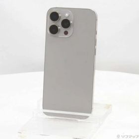 〔中古品〕 iPhone16 Pro Max 256GB ナチュラルチタニウム MYWK3J／A SIMフリー【349】
