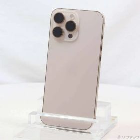 〔中古品〕 iPhone16 Pro Max 256GB デザートチタニウム MYWJ3J／A SIMフリー【344】