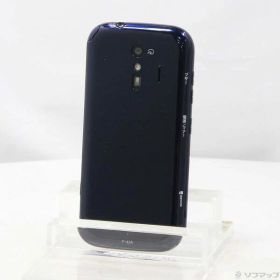 【中古】FUJITSU(富士通） らくらくスマートフォン 32GB ネイビー F-42A docomoロック解除SIMフリー 【377-ud】