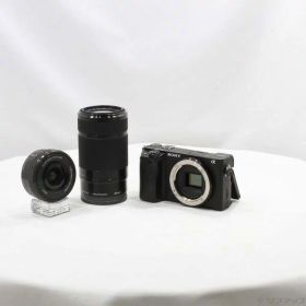【中古】SONY(ソニー) α6400 ILCE-6400Y ダブルズームレンズキット ブラック 【305-ud】