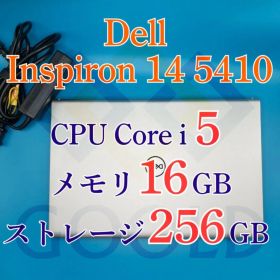 12/16まで全商品3000〜最大6000円OFF ★DELL Inspiron 14 5410 CPU：i5 メモリ：16GB ストレージ：256GB 電源投入回数：22回 使用時間：181時間 商品管理コード：GOOLD_0029