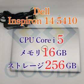 12/16まで全商品3000〜最大6000円OFF ★DELL Inspiron 14 5410 CPU： i5 メモリ：16GB ストレージ：256GB 商品管理コード：GOOLD_0024