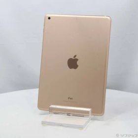 〔中古品〕 iPad 第6世代 32GB ゴールド MRJN2J／A Wi-Fi【349】