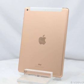 〔中古品〕 iPad 第6世代 32GB ゴールド MRM02J／A docomoロック解除SIMフリー【269】