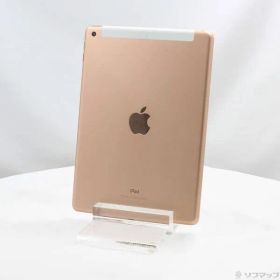 〔中古品〕 iPad 第6世代 32GB ゴールド MRM02J／A SoftBankロック解除SIMフリー【305】