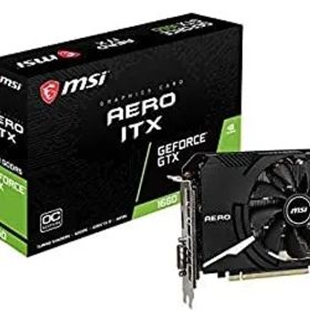 【中古】 MSI GeForce GTX 1660 AERO ITX 6G OC グラフィックスカード [国内正規流通品]