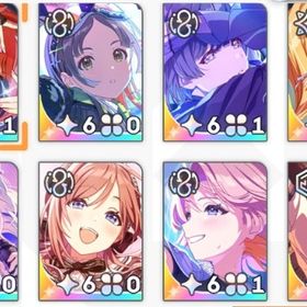 Plv 65 秦谷美鈴［ツキノカメ］など 初星フェス5種 完凸サポカ11種 引退垢 | 学園アイドルマスター(学マス)のアカウントデータ、RMTの販売・買取一覧