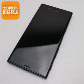 超美品 au SOV35 Xperia XZs ブラック 即日発送 スマホ SONY au 本体 白ロム あすつく 土日祝発送OK
