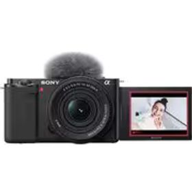 ソニー SONY VLOGCAM ZV-E10 パワーズームレンズキット ZV-E10K B ブラック [ボディ APS-Cサイズ ミラーレスカメラ＋交換レンズ「E PZ 16-50mm F3.5-5.6 OSS II」]
