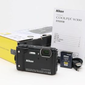 A+ (美品) Nikon ニコン COOLPIX W300 ブラック 初期不良返品対応 99-131