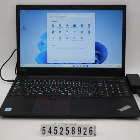 Lenovo ThinkPad E590 Core i5 8265U 1.6GHz/8GB/256GB(SSD)/15.6W/FWXGA(1366x768)/Win11 【545258926】