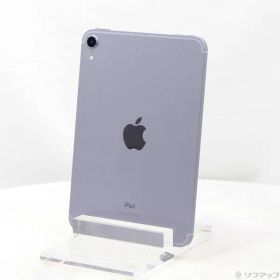 〔中古品〕 iPad mini 第6世代 256GB パープル MK8K3J／A SIMフリー【305】