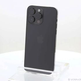 〔中古品〕 iPhone14 Pro Max 512GB スペースブラック MQ9F3J／A SIMフリー【305】