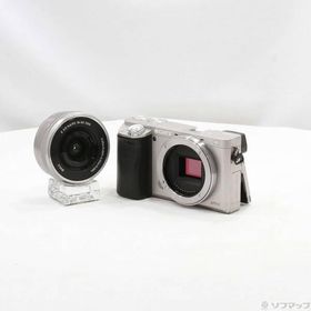 〔中古〕SONY(ソニー) α6000 パワーズームレンズキット シルバー ILCE-6000L〔258-ud〕