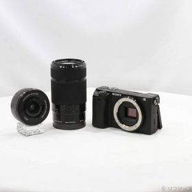 〔中古〕SONY(ソニー) α6400 ILCE-6400Y ダブルズームレンズキット ブラック〔262-ud〕