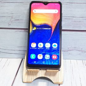 au Galaxy A20 SCV46 Black 195