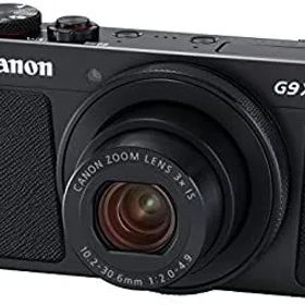 【中古】Canon キヤノン コンパクトデジタルカメラ PowerShot G9XMarkII ブラック 1.0型センサー PSG9X MARKII(BK)