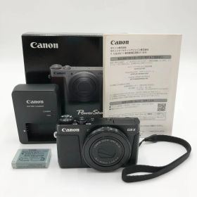 Canon コンパクトデジタルカメラ PowerShot G9 X Mark II ブラック 1.0型センサー/F2.0レンズ/光学3倍ズーム PSG9XMARKIIBK
