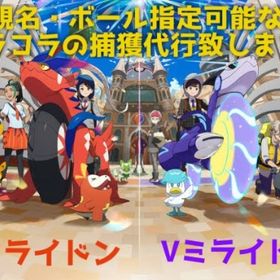 ポケモンSV ミライドンorコライドンの捕獲代行 親名・ボール指定可! おまけ付き! | ポケモンSV(スカーレットバイオレット)のアイテム、RMTの販売・買取一覧