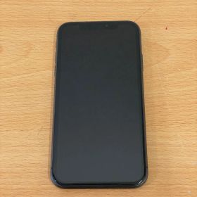 ■Apple アップル MWLT2J/A iPhone11 64GB ブラック 利用制限〇 バッテリー残量77％ SIMロック有 A25-1859