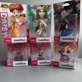 ■新品■amiibo デイジー パルテナ ジョーカー マリオ ネス ワリオ 大乱闘スマッシュブラザーズ シリーズ Nintendo Switch 3DS